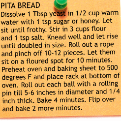 Pita bread recipe