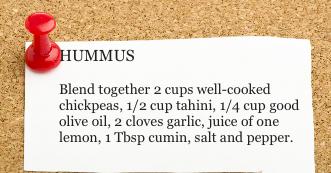 hummus recipe