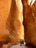 Siq Canyon, entrance to Petra, Jordan